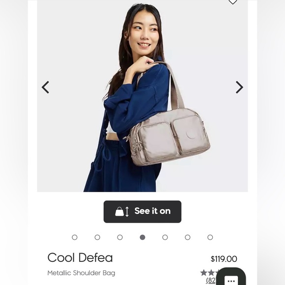 Kipling cool defea shoulder bag - Picture 3 of 4